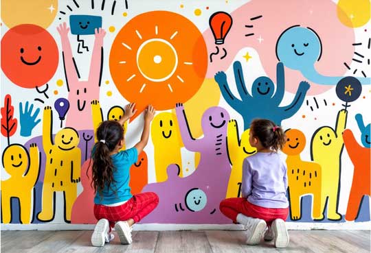 mural-de-arte-con-plantilla